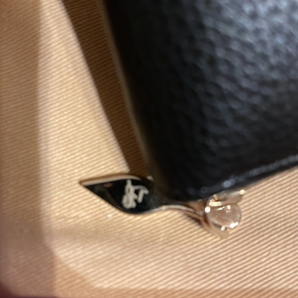 Christian Louboutin Panettone Coin Purse Black Multi Leather - Picture 7 of 8